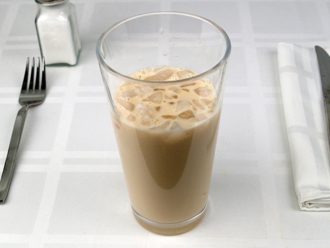 Calories in 0.75 grande of Starbucks Iced Latte Whole Milk - Grande