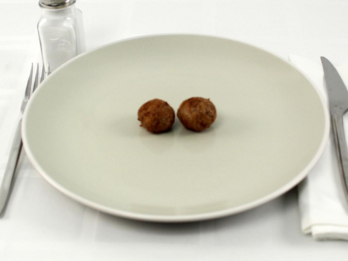 Calories in 2 meatball(s) of Ikea Swedish Meatballs