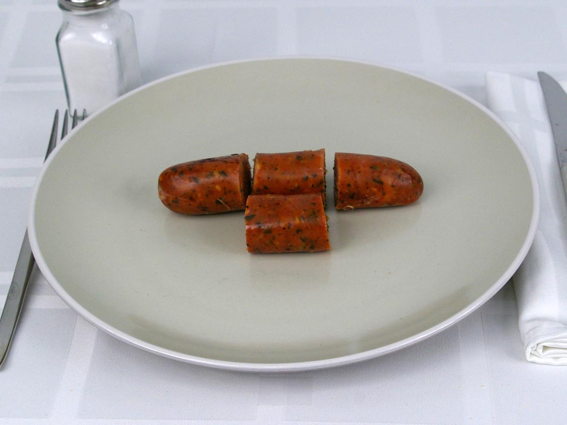 Calories in 113 grams of Italian Chicken Sausage