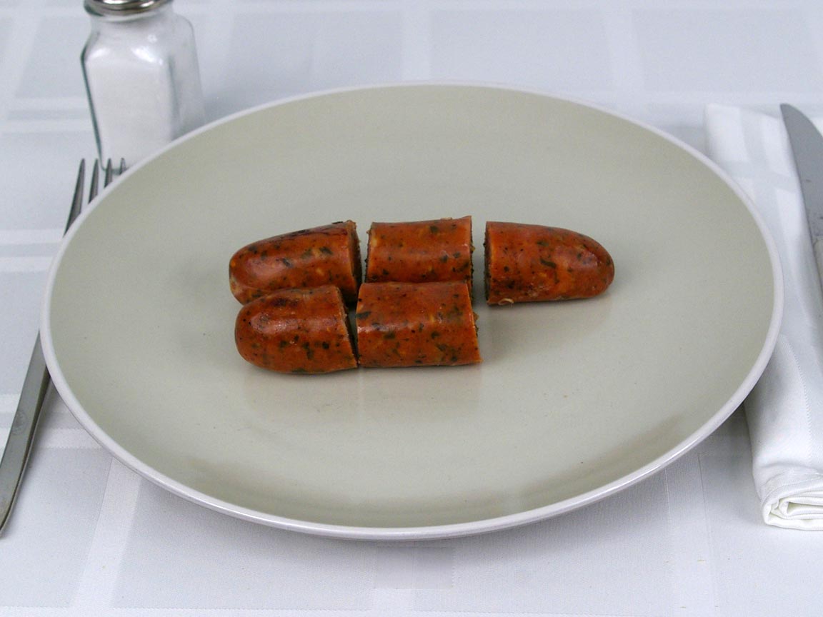 Calories in 141 grams of Italian Chicken Sausage