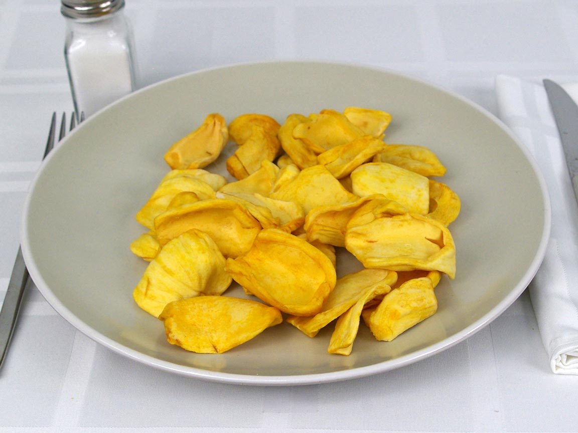 Calories in 6 ea(s) of Jackfruit Chips
