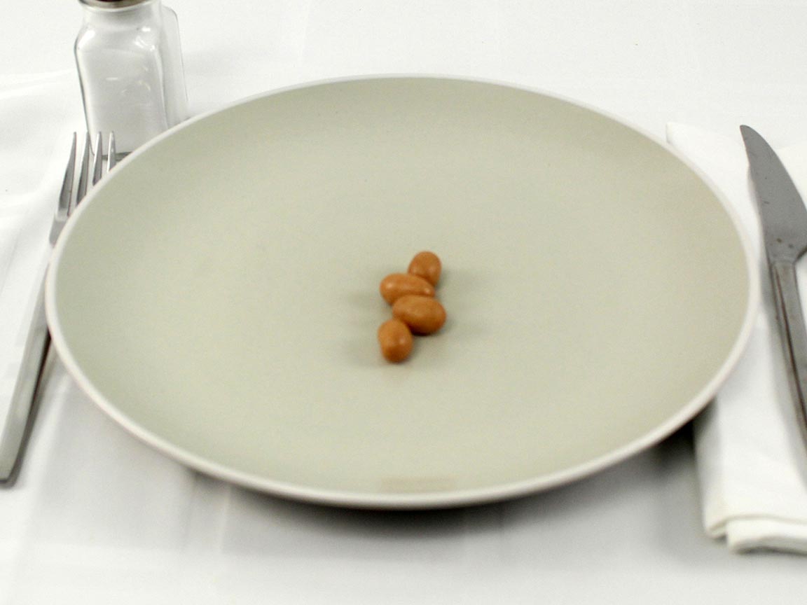 Calories in 6 grams of Japanese Peanuts