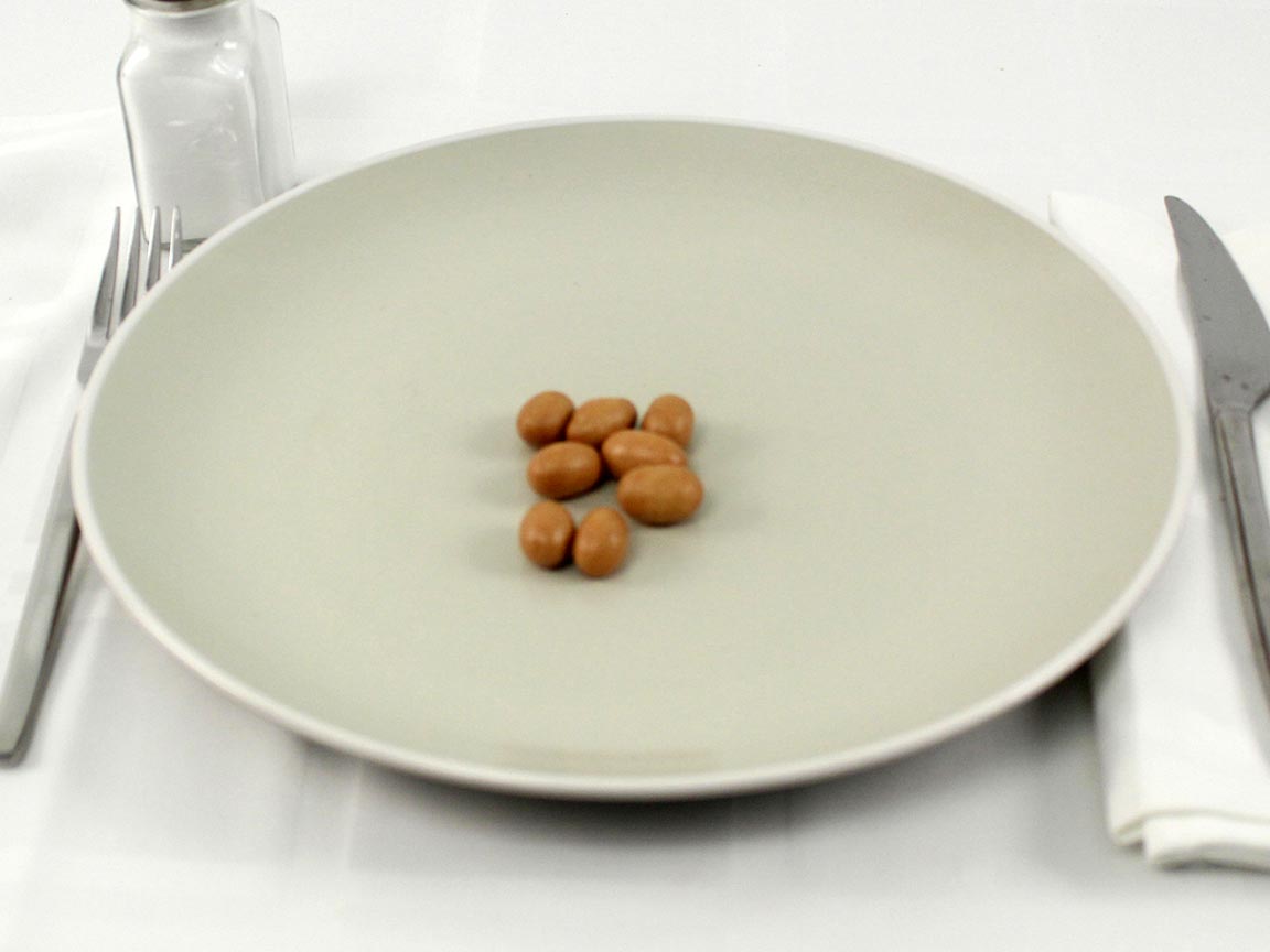 Calories in 12 grams of Japanese Peanuts