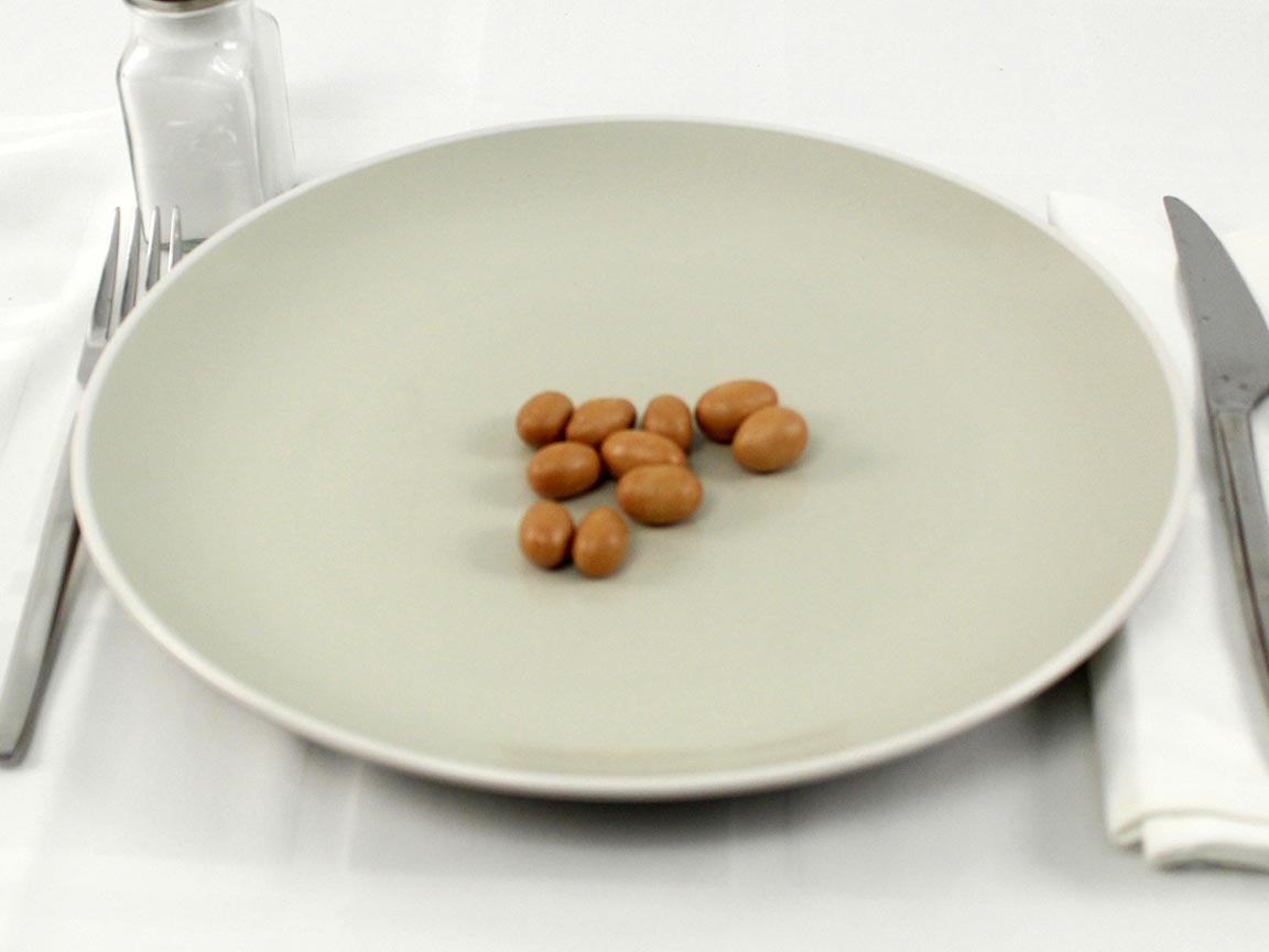 Calories in 15 grams of Japanese Peanuts