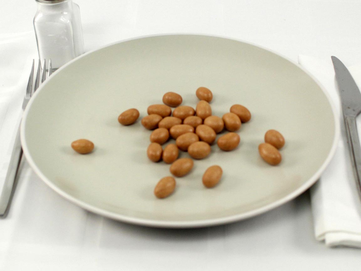 Calories in 39 grams of Japanese Peanuts