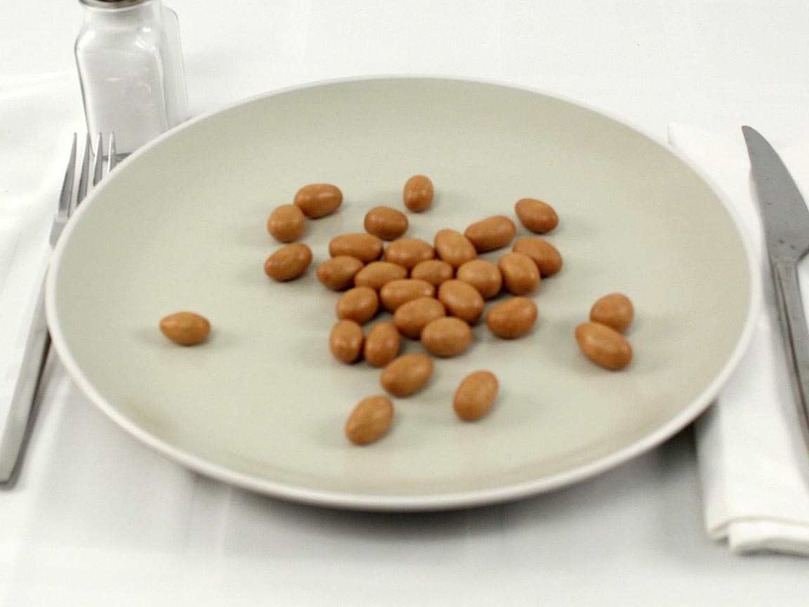 Calories in 45 grams of Japanese Peanuts