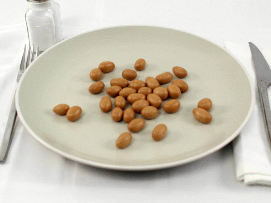Calories in 48 grams of Japanese Peanuts