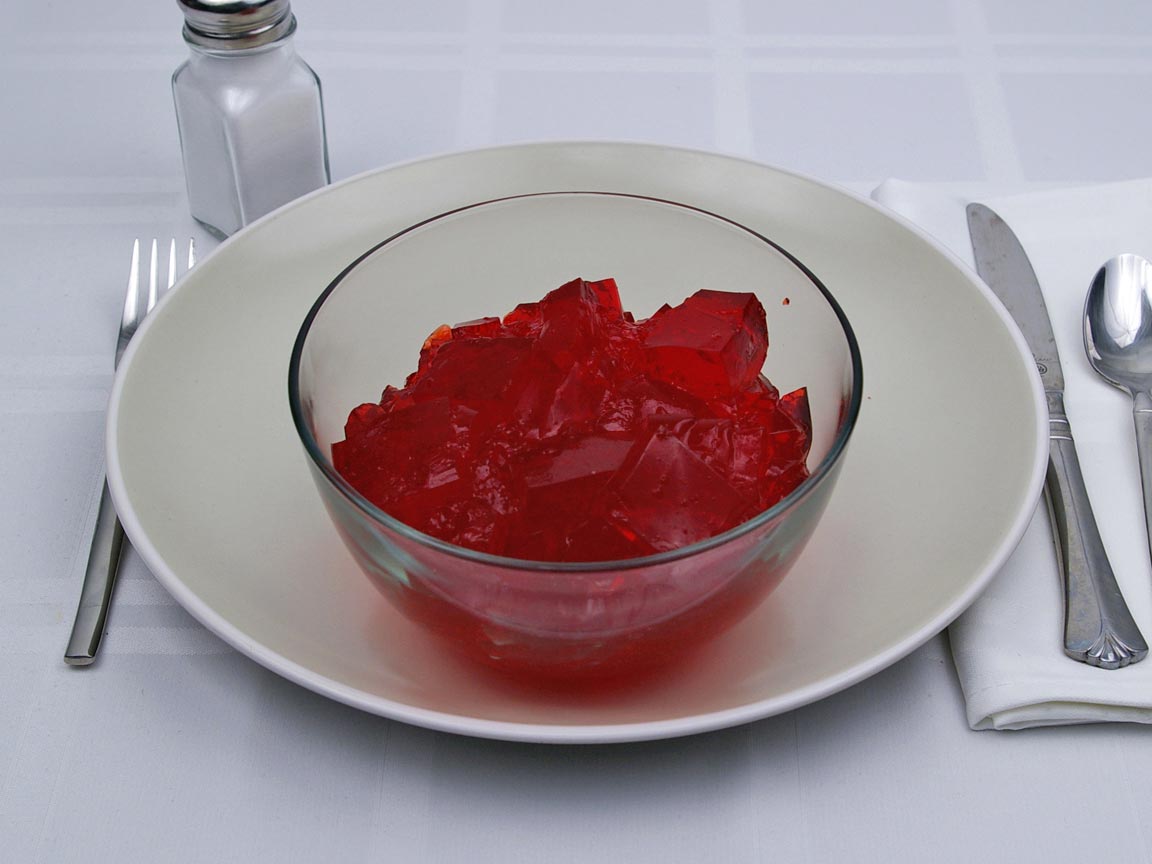 Calories in 1.75 cup(s)  of Jello - Gelatin