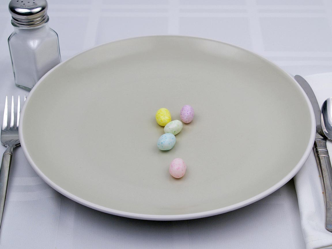 Calories in 5 jelly bean(s) of Jelly Beans