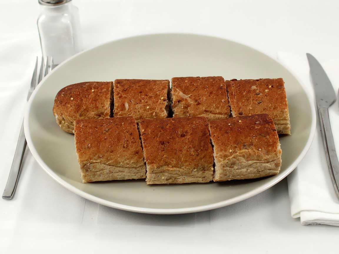 Calories in 210 grams of Jimmy John's Wheat Bread