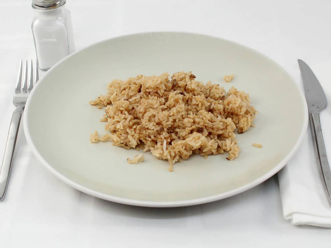 Calories in 140 grams of Jolliebee Adobo Rice