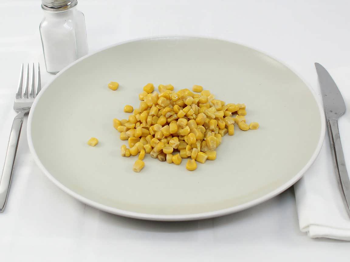 Calories in 113 grams of Jolliebee Buttered Corn