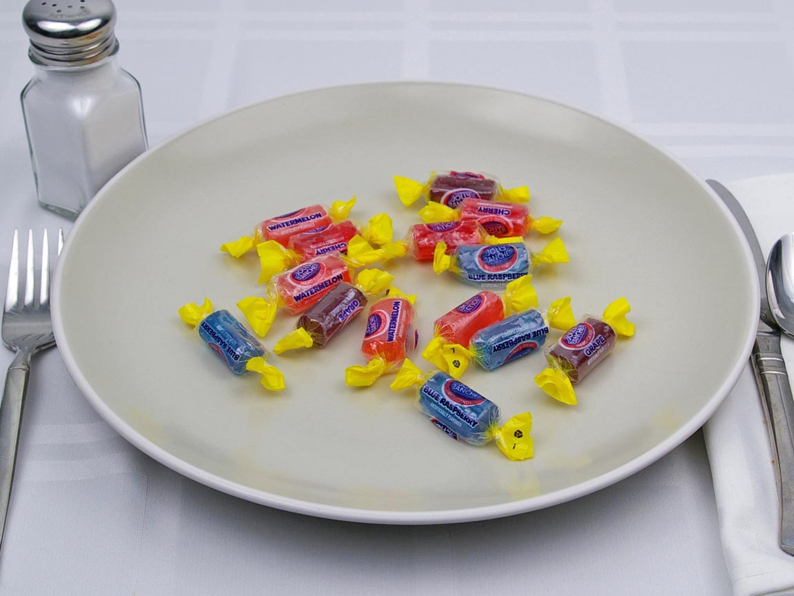 Calories in 14 piece(s) of Jolly Rancher