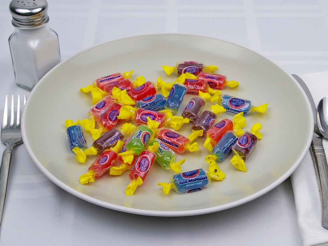 Calories in 26 piece(s) of Jolly Rancher