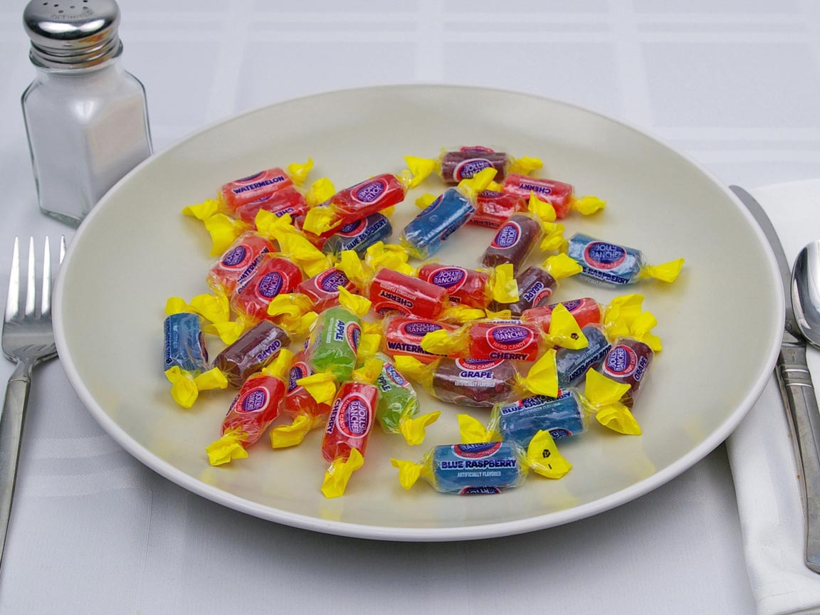 Calories in 32 piece(s) of Jolly Rancher