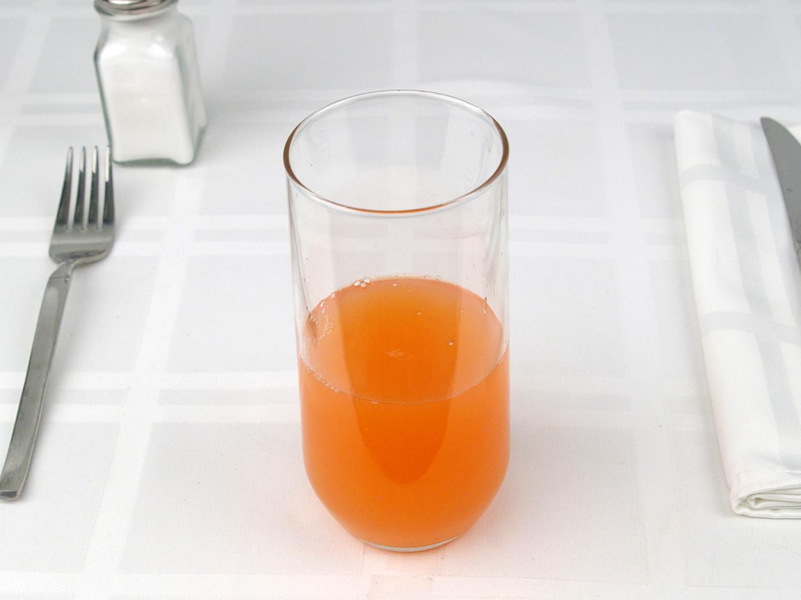 Calories in 1 fl cup(s) of Pink Grapefruit Juice