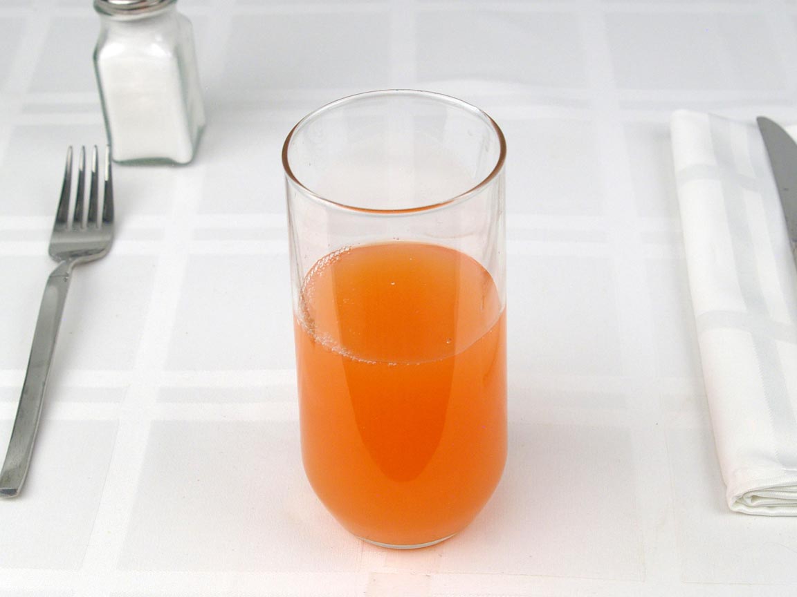 Calories in 1.25 fl cup(s) of Pink Grapefruit Juice