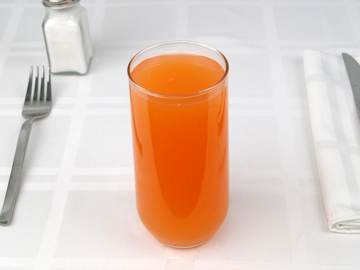 Calories in 2 fl cup(s) of Pink Grapefruit Juice