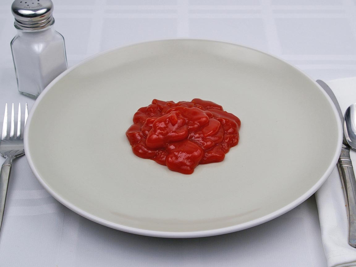 Calories in 7 Tblsp(s) of Ketchup