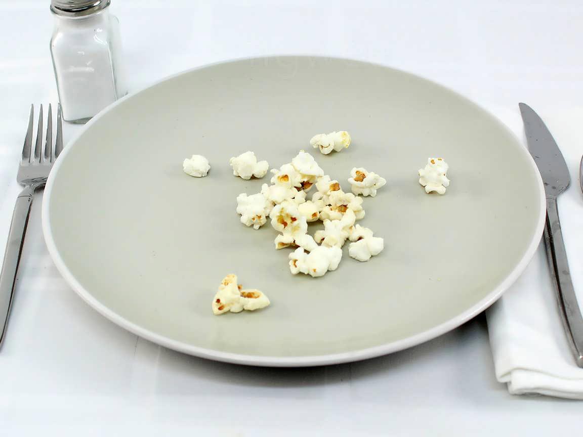 Calories in 0.25 cup(s) of Kettle Popped Corn