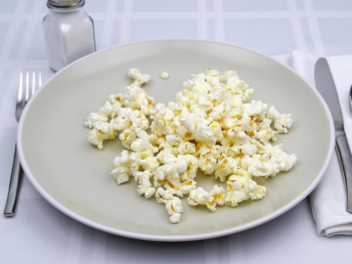 Calories in 1.75 cup(s) of Popcorn - Kettle Corn -Micowave