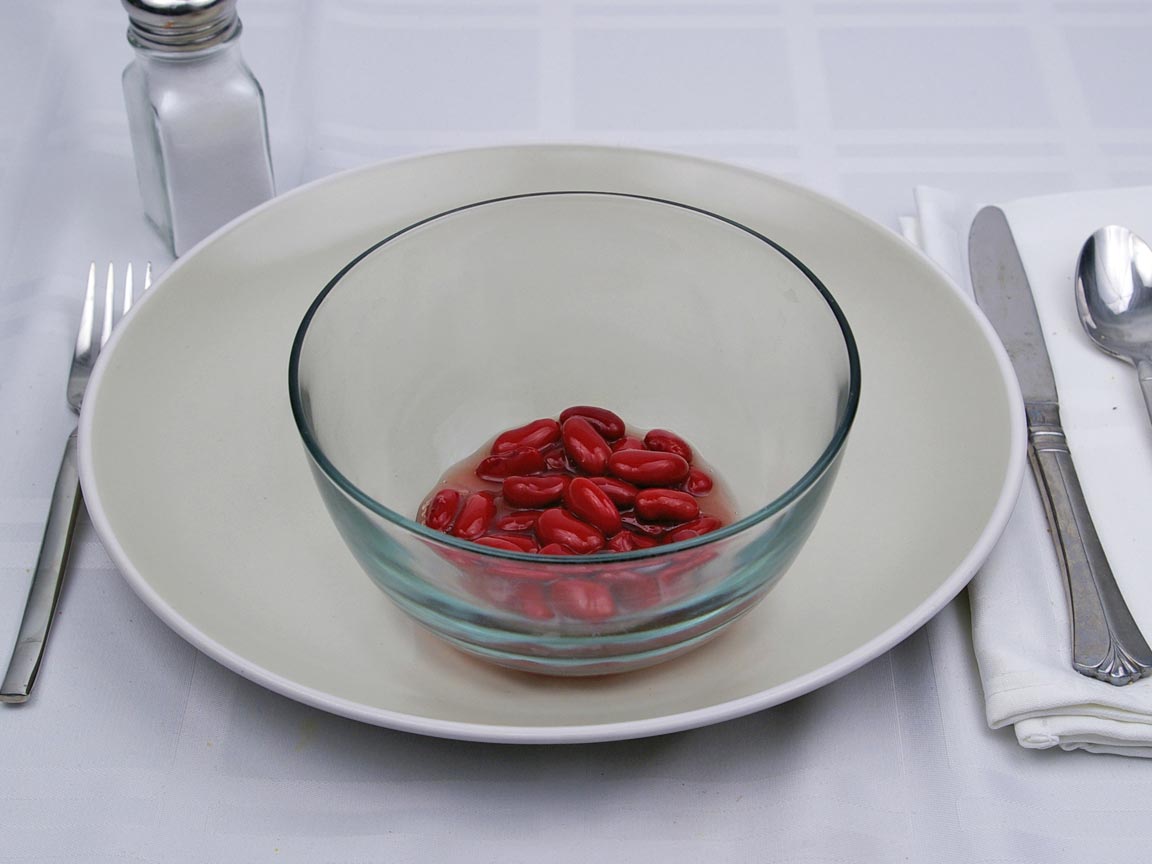 Calories in 0.25 cup(s) of Kidney Beans - Canned