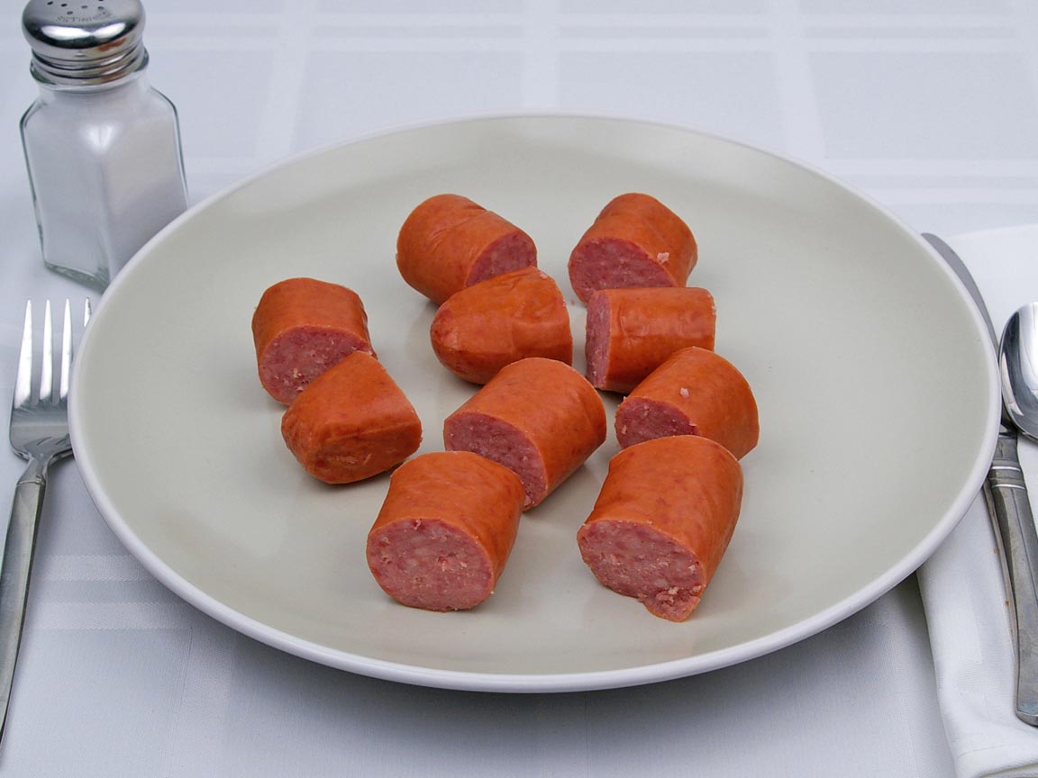 Calories in 170 grams of Italian Sausage - Pork
