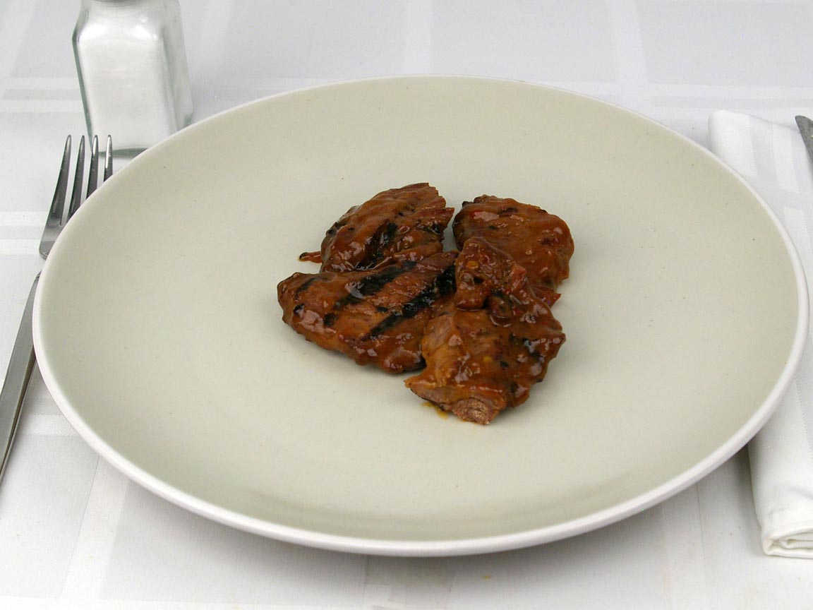 Calories in 113 grams of Korean Kalbi Beef