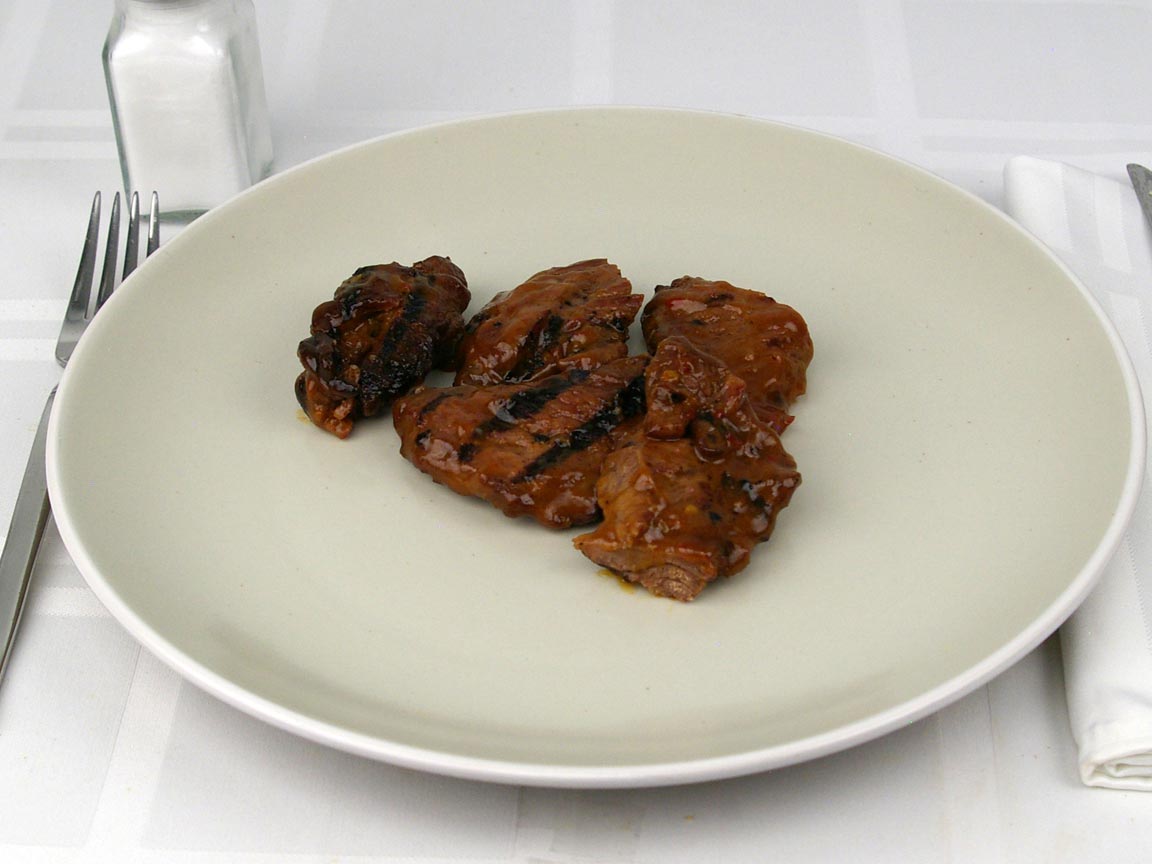 Calories in 141 grams of Korean Kalbi Beef