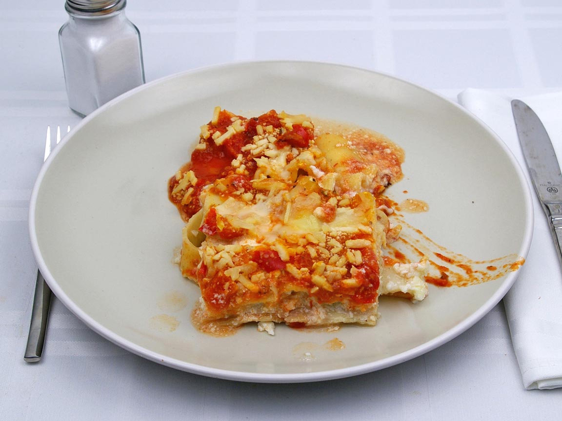 Calories in 2 serving(s) of Lasagna - Five Cheese