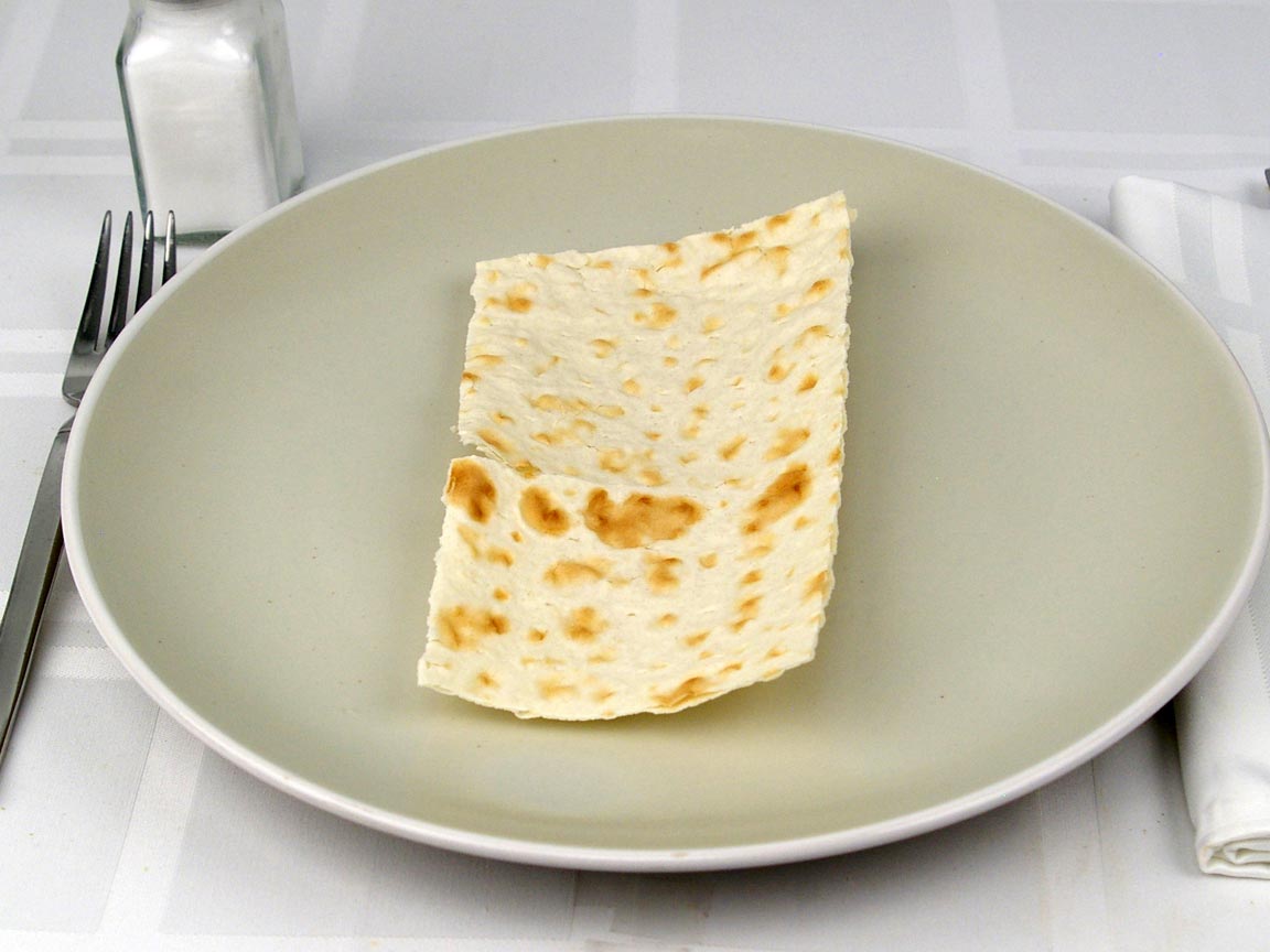 Calories in 1 piece(s) of Lavash