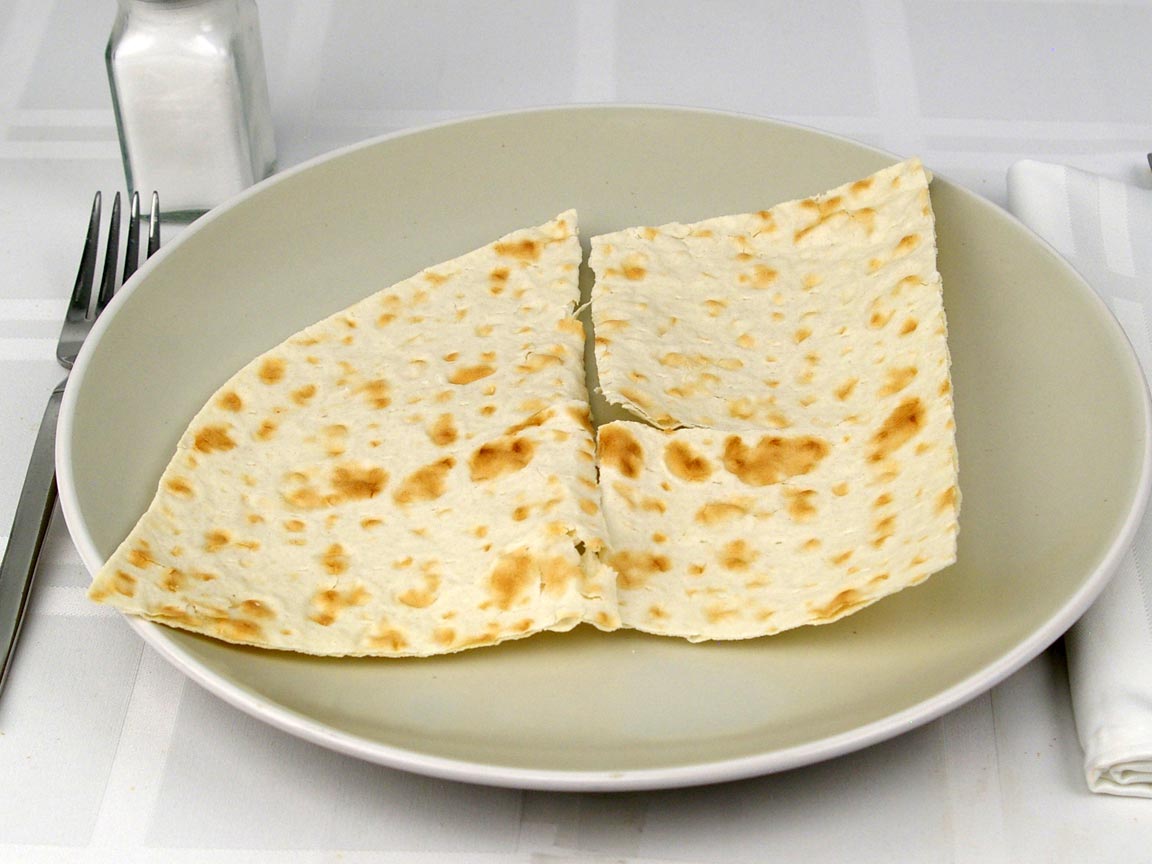 Calories in 2 piece(s) of Lavash