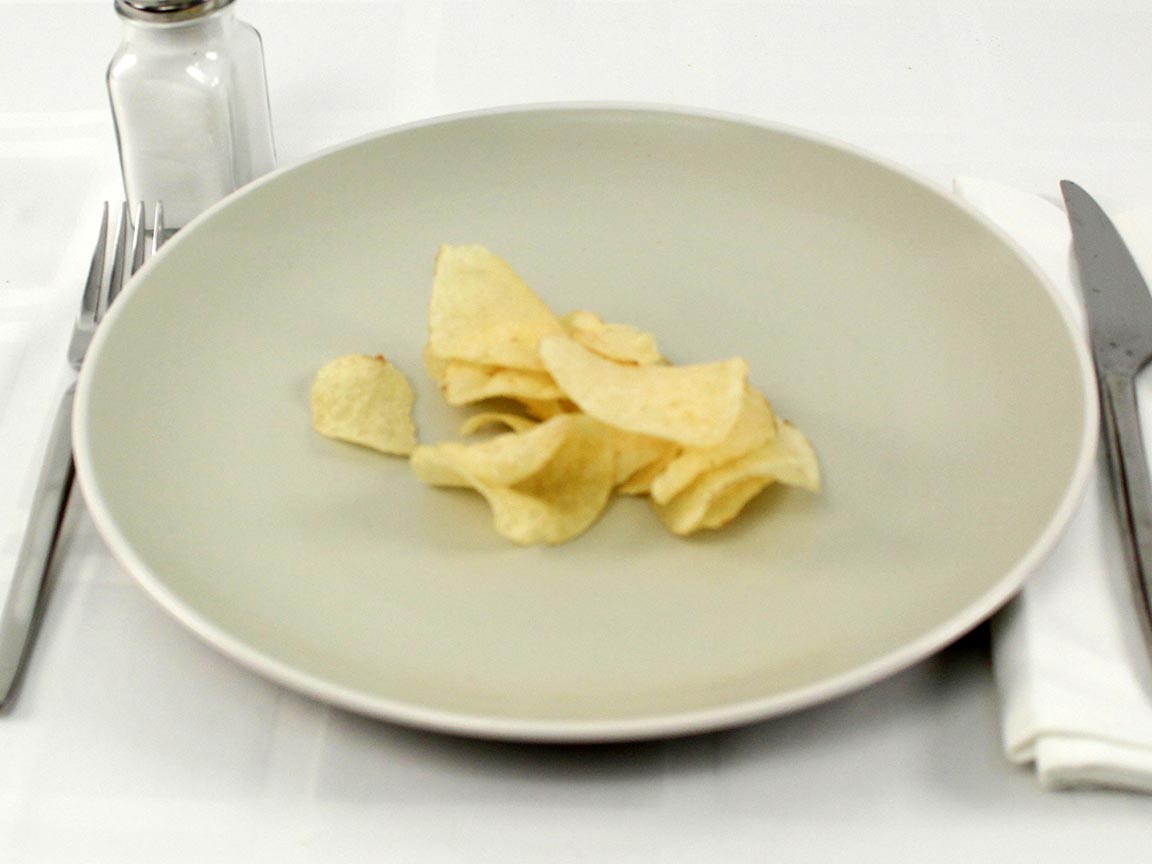 Calories in 14 grams of Classic Potato Chips