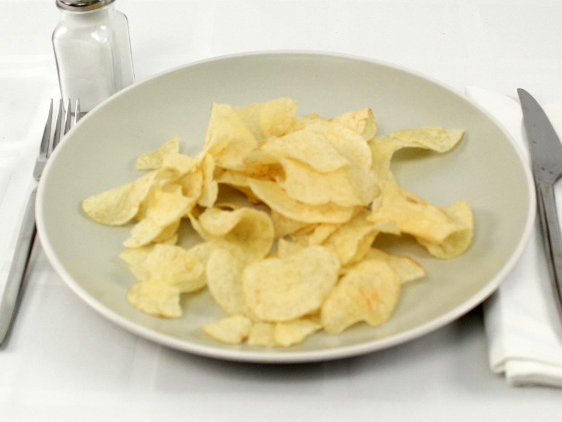 Calories in 42 grams of Classic Potato Chips