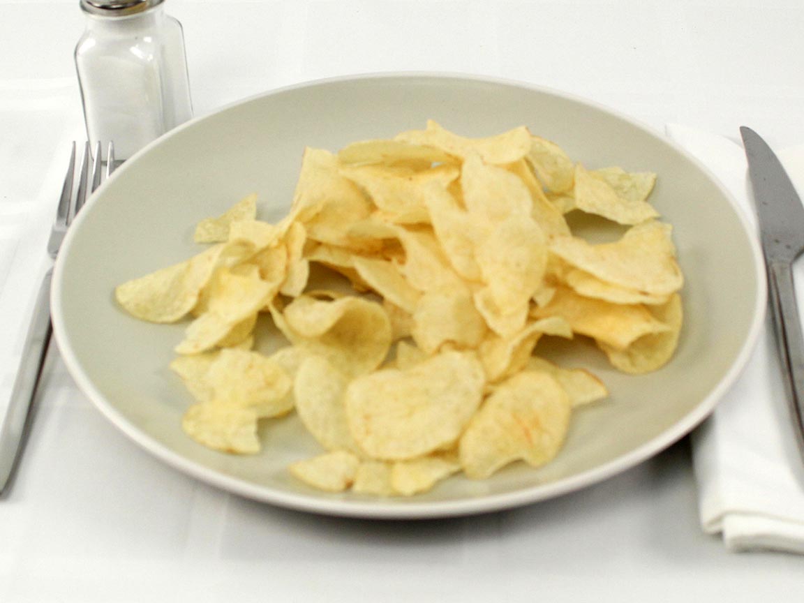 Calories in 56 grams of Classic Potato Chips