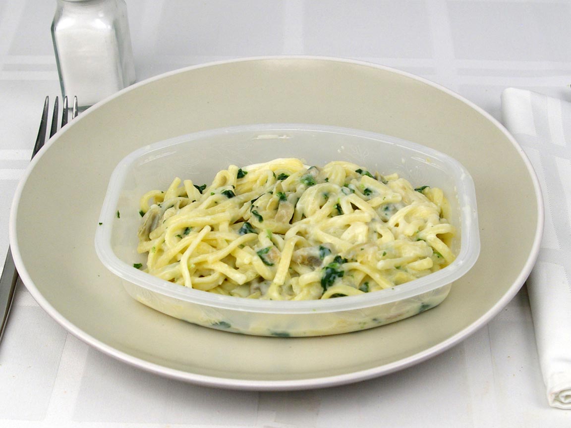 Calories in 1 package(s) of Lean Cuisine Spinach Artichoke Linguine