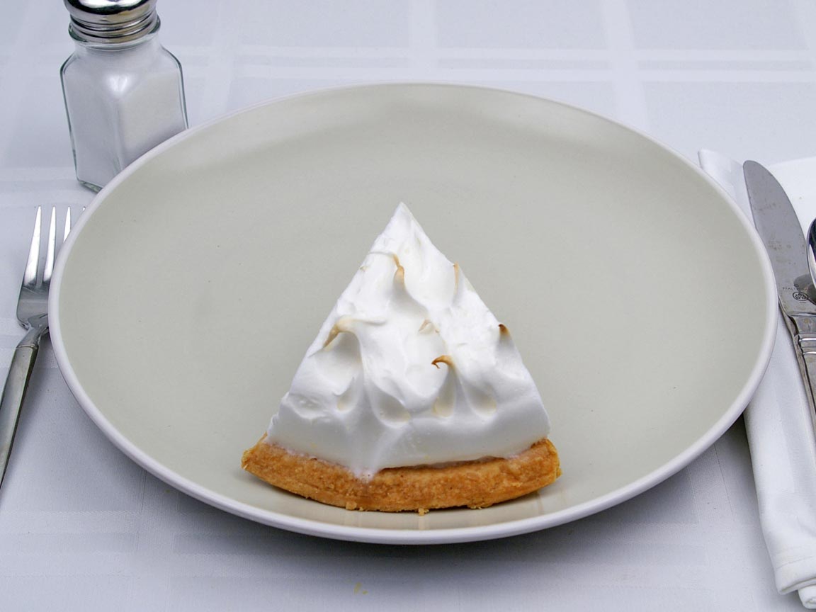 Calories in 1 piece(s) of Lemon Meringue Pie - Sugar Free