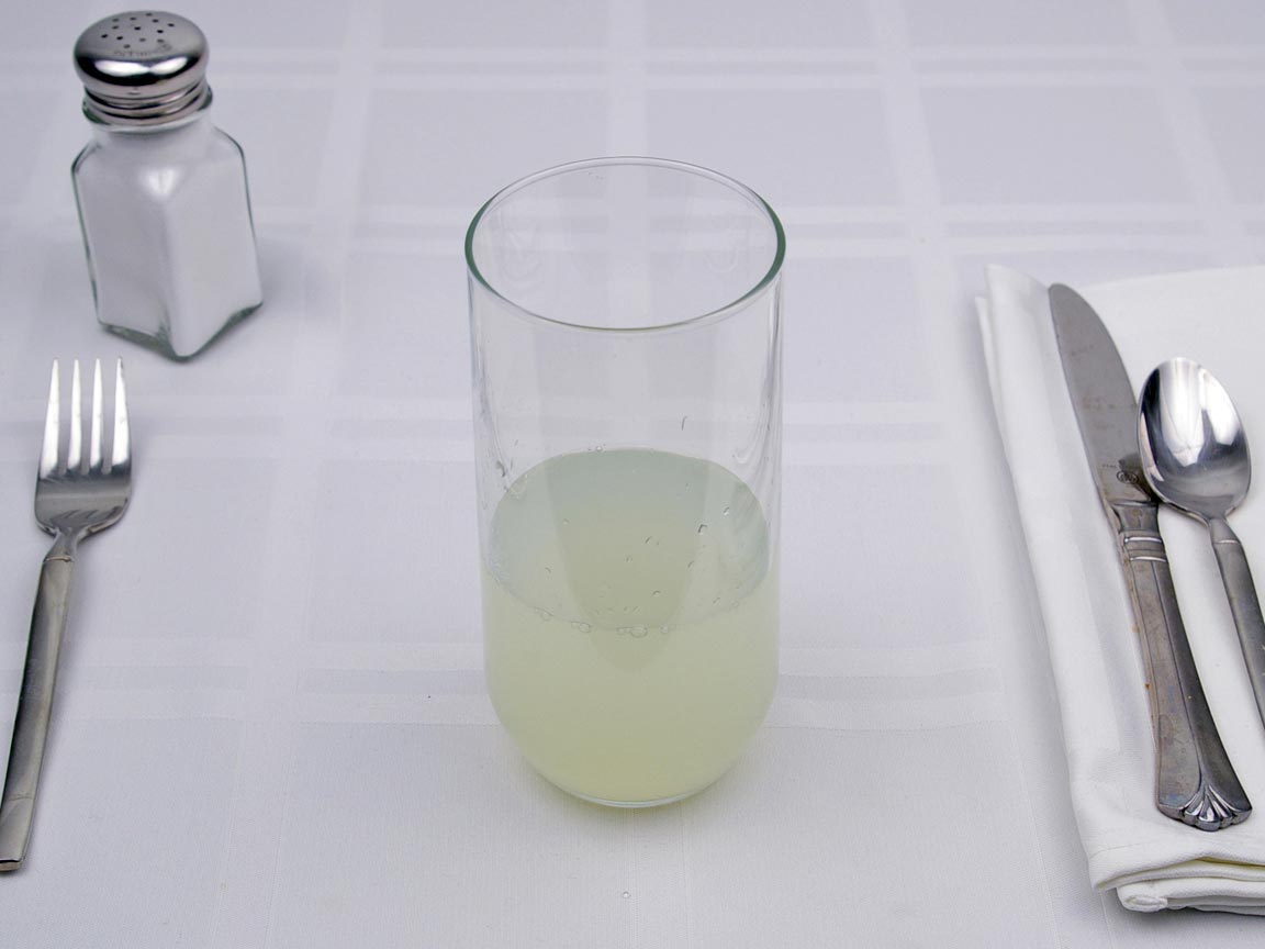 Calories in 0.88 cup(s) of Limeade
