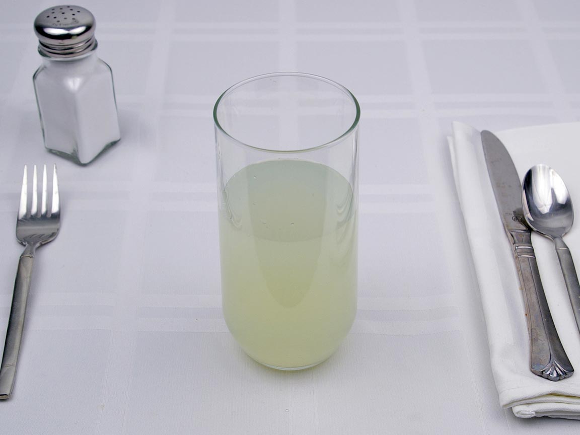 Calories in 1.38 cup(s) of Lemonade - Light