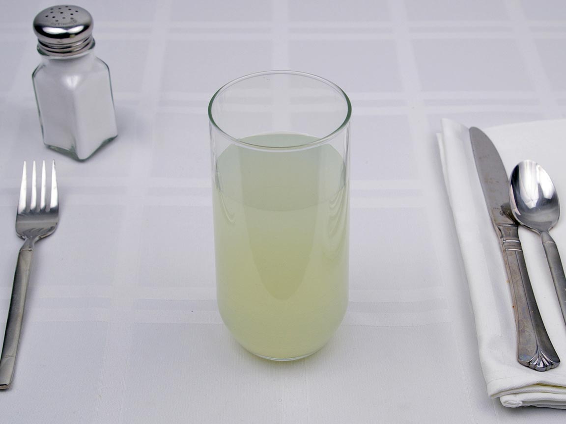 Calories in 1.63 cup(s) of Lemonade - Light