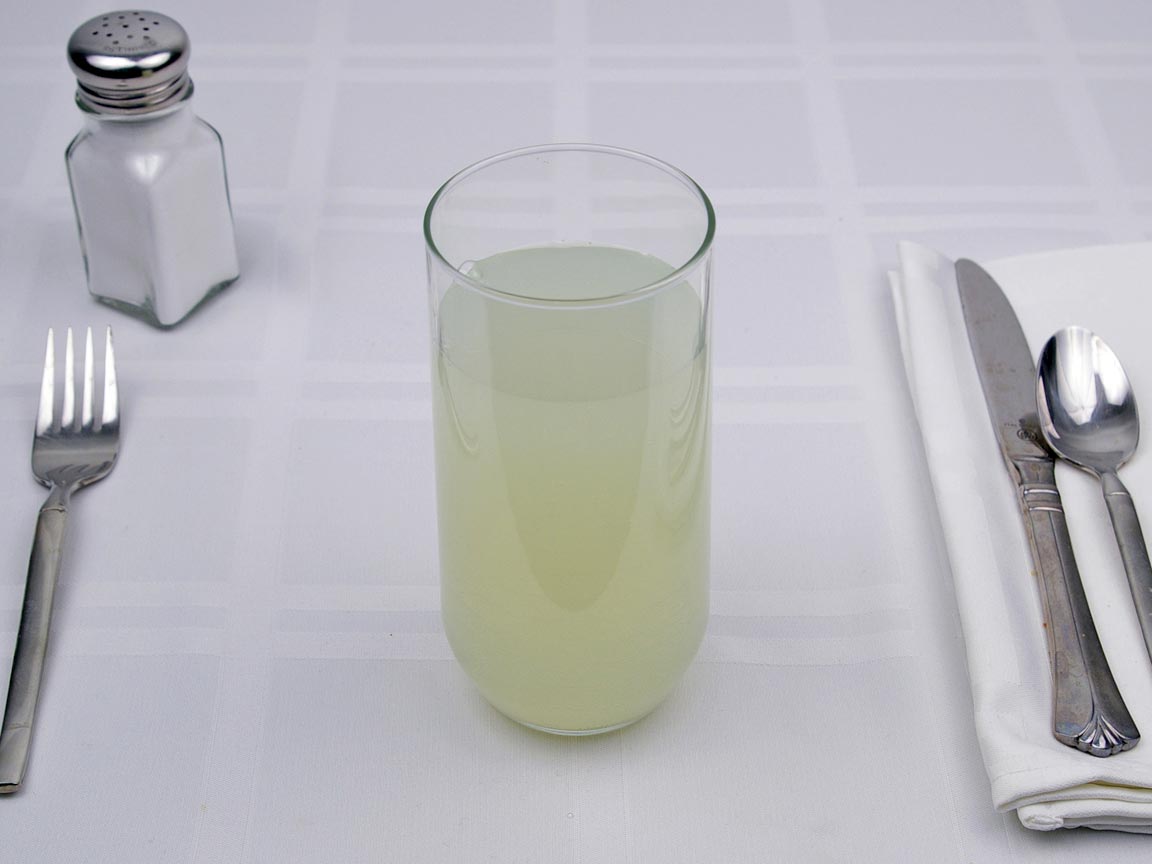 Calories in 1.75 cup(s) of Lemonade - Light
