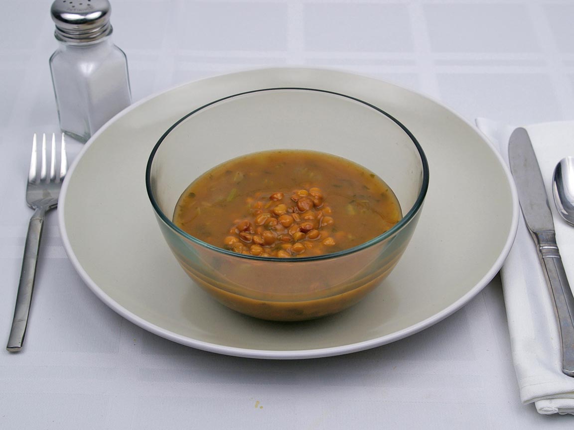 Calories in 1.25 cup(s) of Lentil Soup