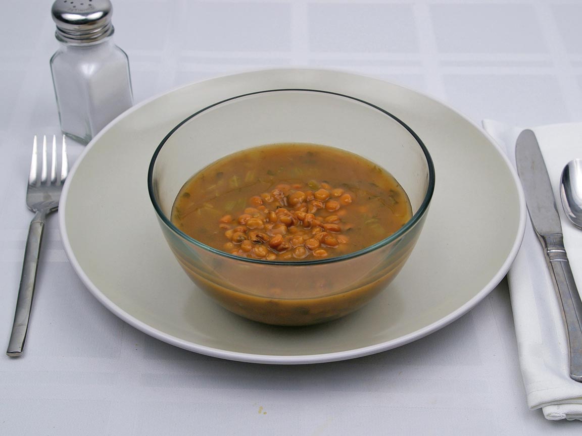 Calories in 1.5 cup(s) of Lentil Soup
