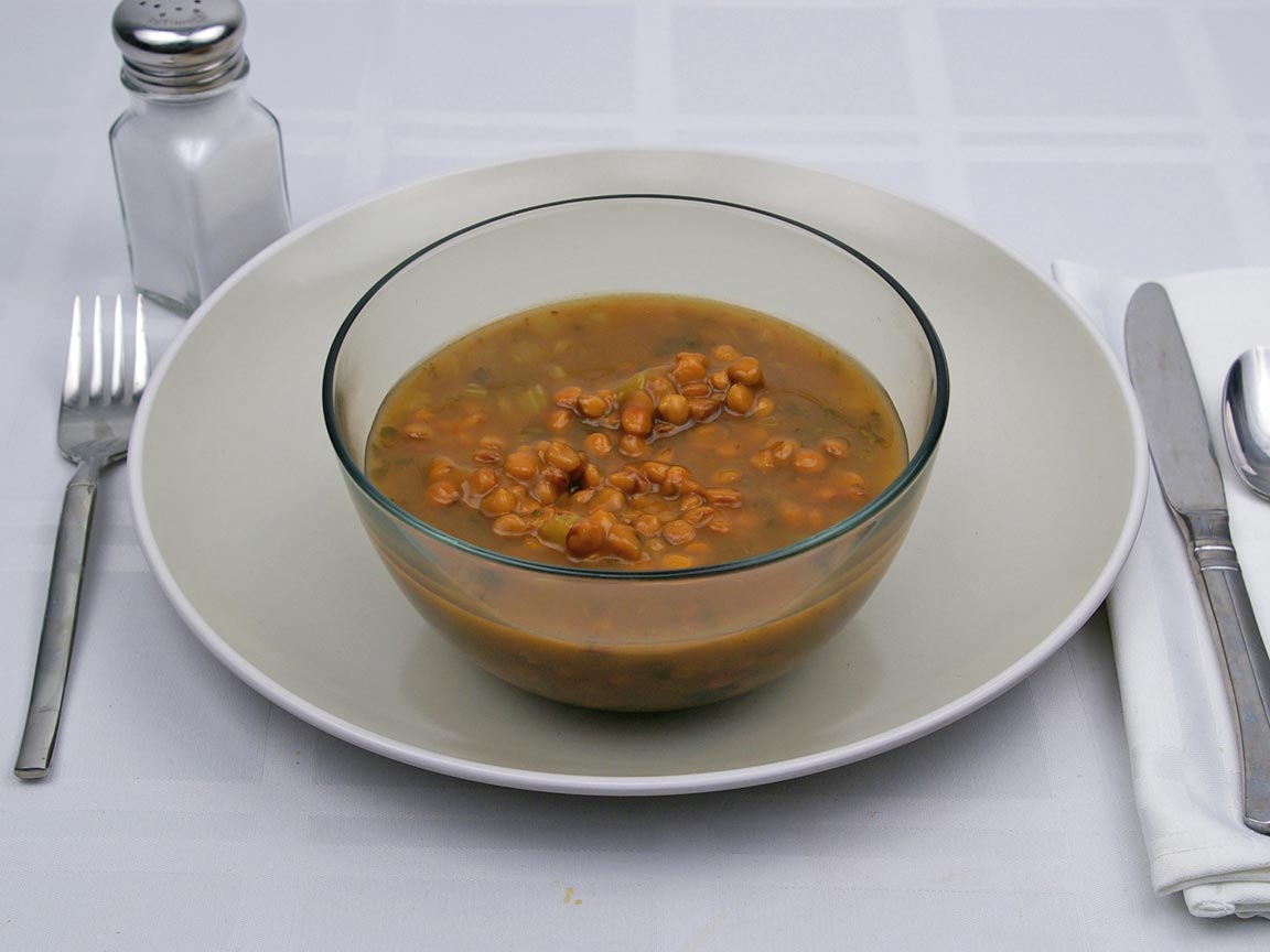 Calories in 1.75 cup(s) of Lentil Soup