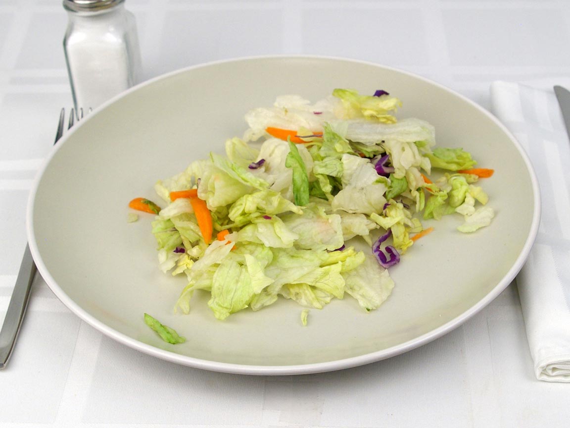 Calories in 127 grams of American Blend Lettuce