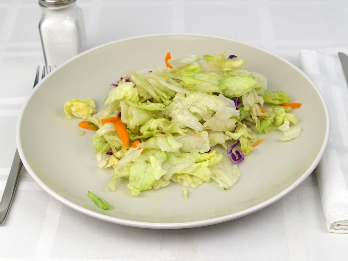 Calories in 170 grams of American Blend Lettuce