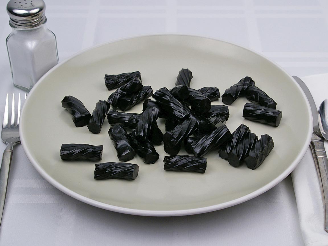 Calories in 226 grams of Black Licorice