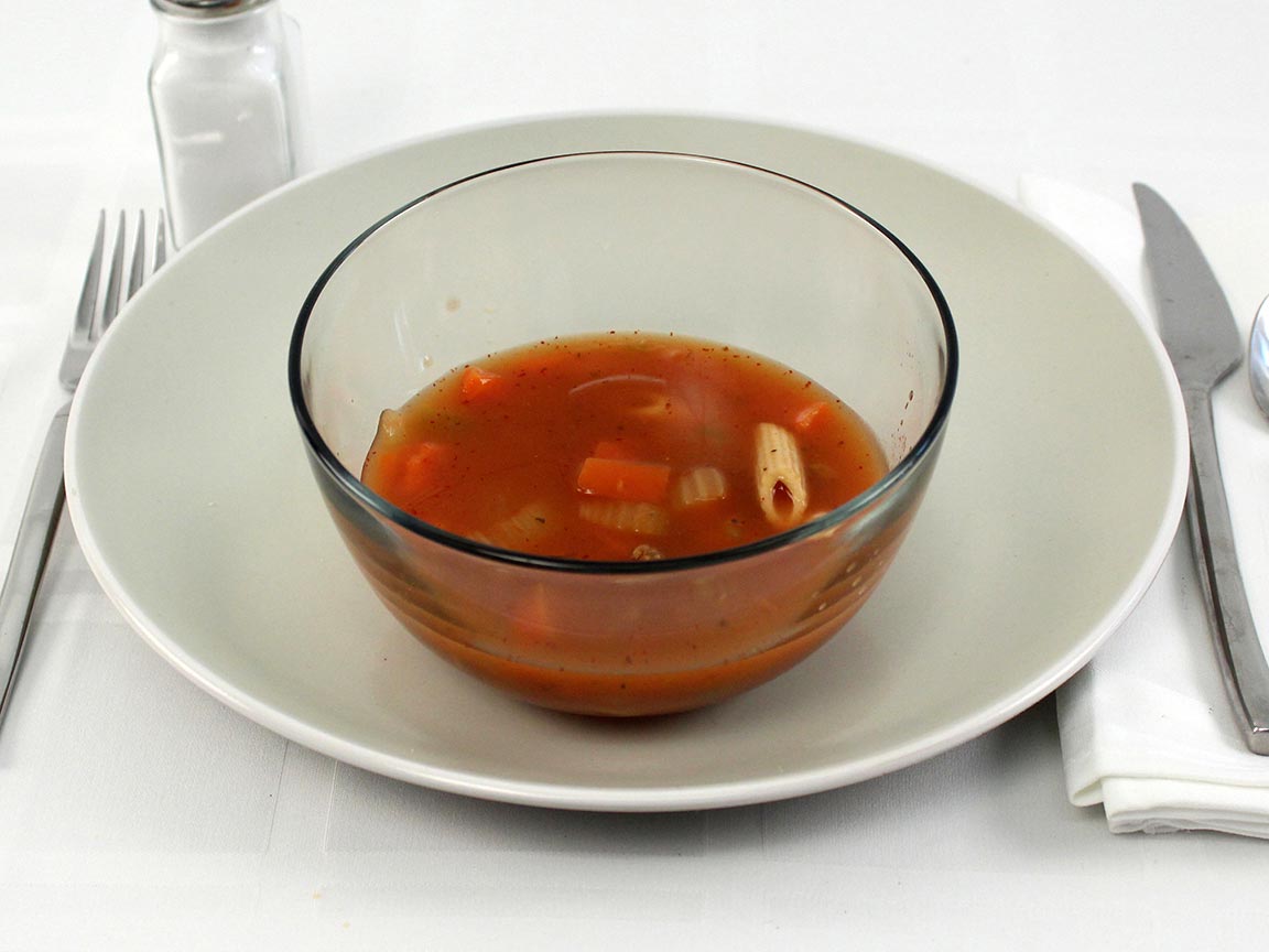 Calories in 1 cup(s) of Progresso Light Italian Meatball Soup