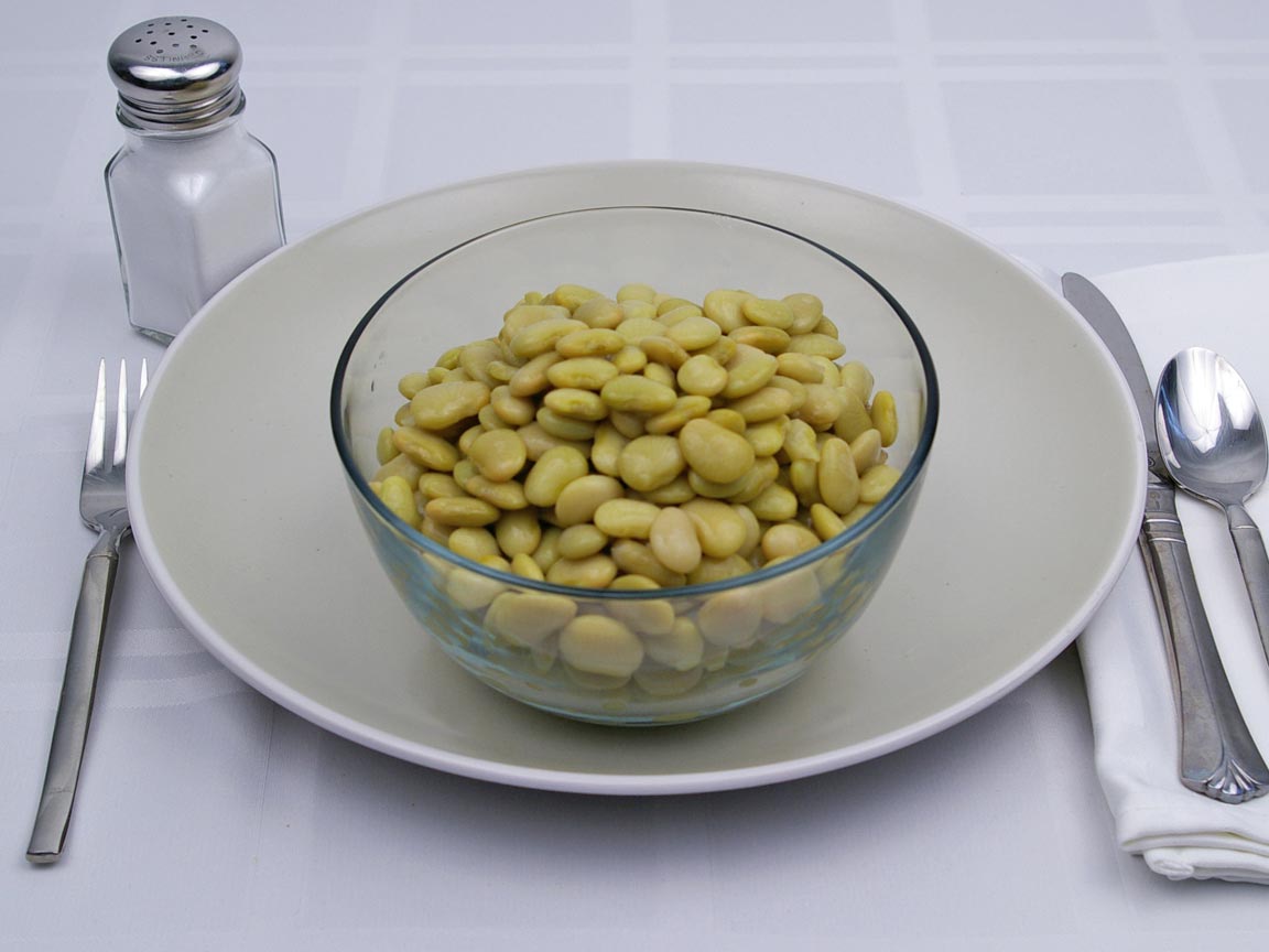 Calories in 3 cup(s) of Lima Beans - Canned