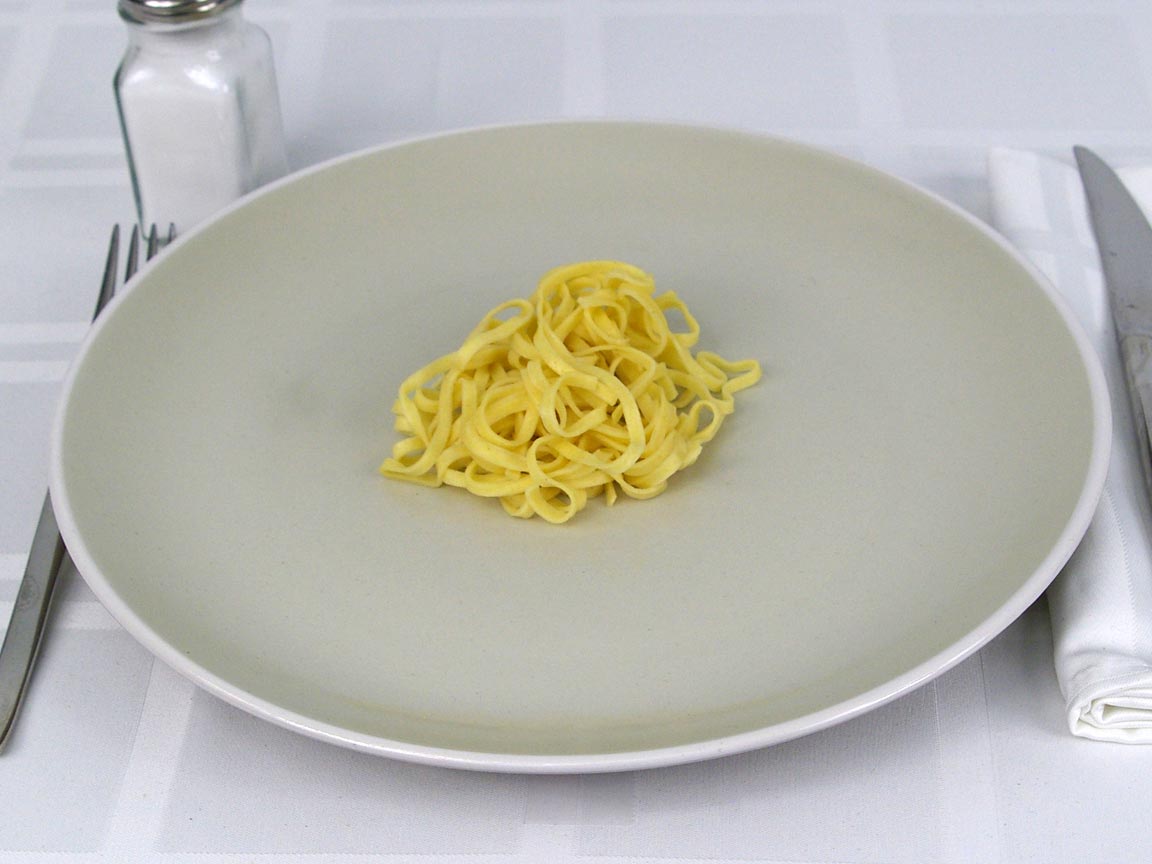 Calories in 28 grams of Linguine Fresh Pasta
